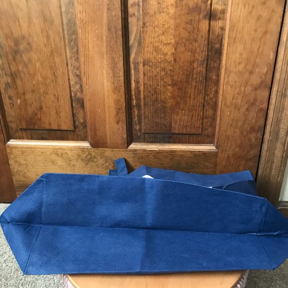 Disney Store Reusable Blue Tote Bag w/Mickey Mouse #2 - Picture 6 of 7